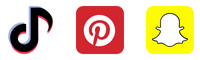 Tiktok, Pinterest ve SnapChat Sosyal Medya Kanallarında Stratejik Pazarlama Uzmanlığımız